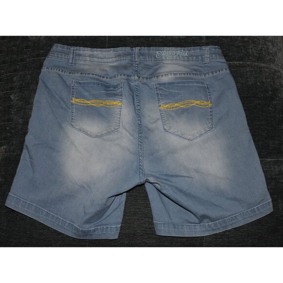 Indigo Rein Denim Shorts size 18 - Picture 2 of 4